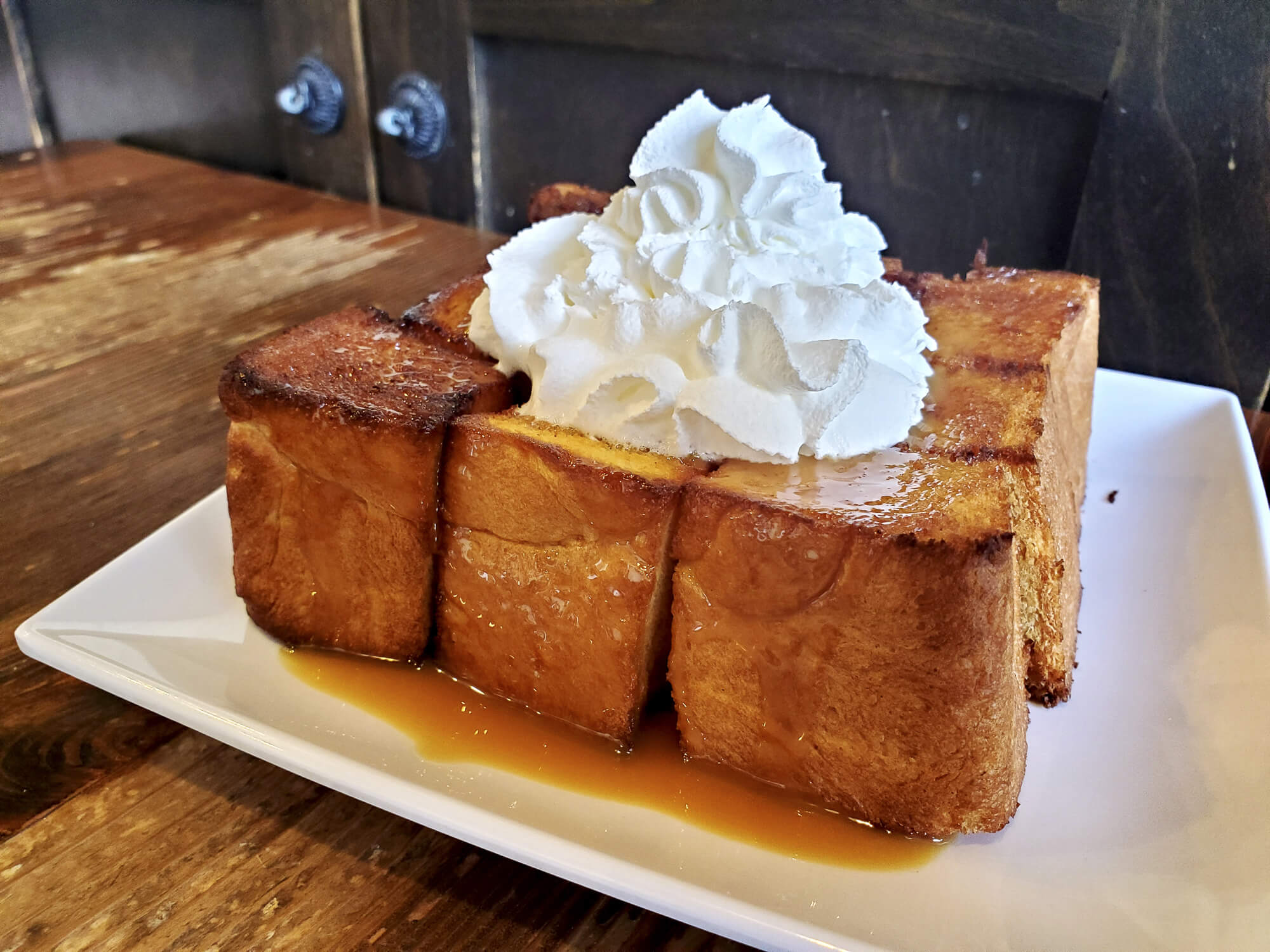 The Honey Butter Bread served at Coffee Tomo.