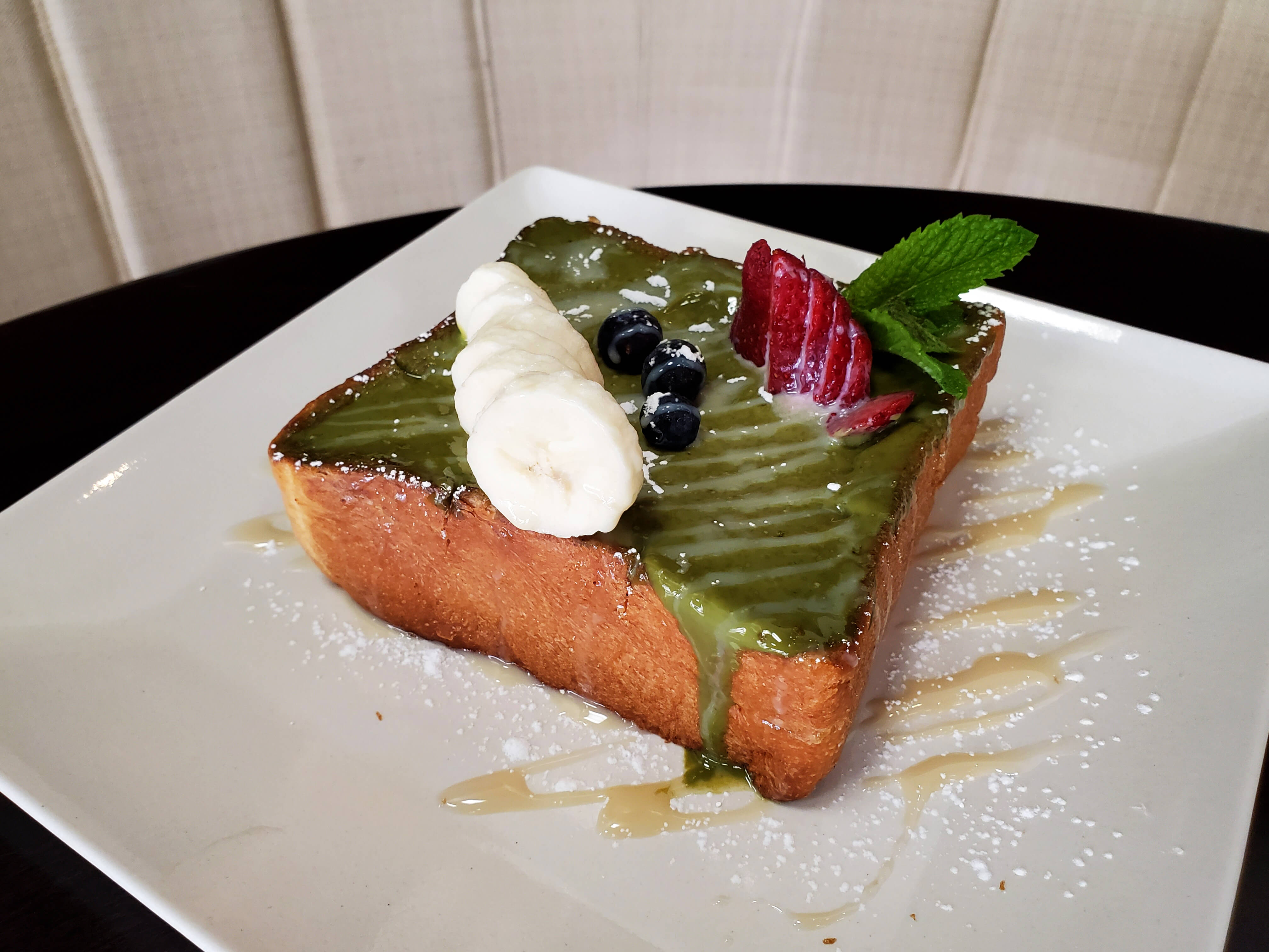 Matcha Toast at Toastea.