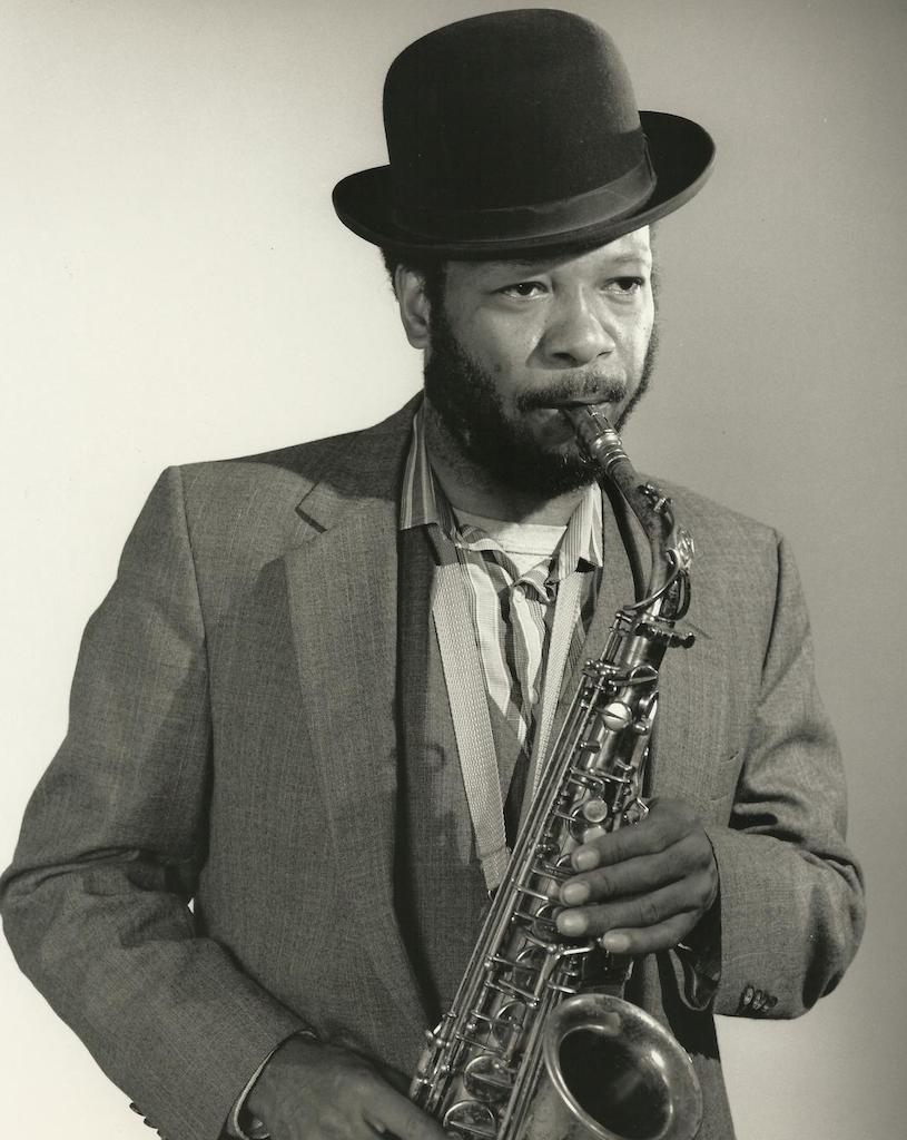 Ken Warfield with his legendary sax.