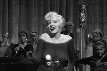 Marilyn Monroe stars in the 1959 film "Some Like It Hot."