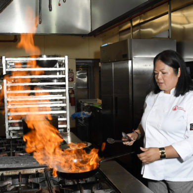 Yamashiro's executive chef, Vallerie Castillo Archer.
